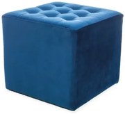 Pufa LORI VELVET granatowa SIGNAL