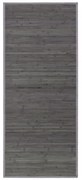 Zielony/szary bambusowy dywan 75x175 cm – Casa Selección