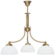 Złoty żyrandol do salonu V-S3D