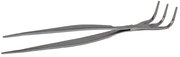 Pęseta + grabki do bonsai (stal nierdzewna)