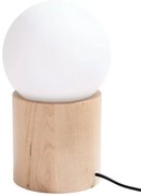 Skandynawska drewniana lampka stołowa - 2X A436 D9-F83
