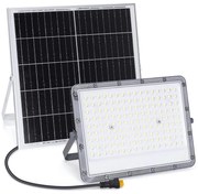Aigostar - LED 200W solarny reflektor 3,4V IP65 z pilotem, ściemnialny