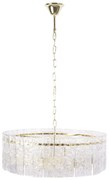 Lampa Wisząca z Kryształami APP1779-CP 60CM ZŁOTA
