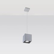 Lampa wisząca QUAD 1 szara SOLLUX  LIGHTING