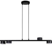 Żyrandol na lince PUNTO 4xGX53/12W/230V czarny