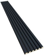 Akustyczne panele lamelowe 2 szt. antracyt G4-W74
