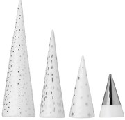 Porcelanowy zestaw LITTLE WINTER FOREST, 4 szt.