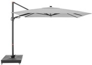 Parasol ogrodowy myZone 220 x 300 cm LED z bocznym słupkiem : Substancja Desen - 827