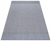 Dywan zewnętrzny Sunny niebiesko-czarny 80 cm x 150 cm