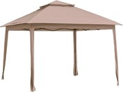 Beżowy pawilon ogrodowy P2-N10