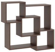 Półka ścienna w kolorze wenge - Erick