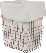 Bordowy metalowy kosz na pranie 64 l Store-It – Mette Ditmer Denmark