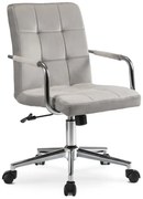 Szare krzesło obrotowe H7-T24