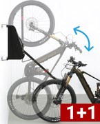 Obrotowy uchwyt na rowery elektryczne do łatwego podnoszenia 1+1 GRATIS, zabudowane boki