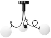 Lampa Sufitowa APP1154-3CP Czarna