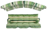 Poduszki na huśtawkę 170 cm  z daszkiem Ravenna C020-12BB PATIO