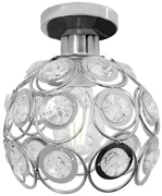 LAMPA SUFITOWA APP204-1C KRYSZTAŁ SREBRNA