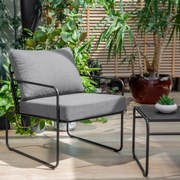 Fotel ogrodowy Nefryt szary PATIO