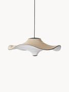 Lampa wisząca LED z włókna naturalnego Flying