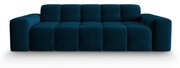 Ciemnoniebieska aksamitna sofa 222 cm Kendal – Micadoni Home