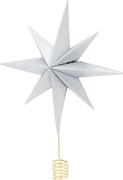 Czubek na choinkę gwiazda z papieru, 30 cm