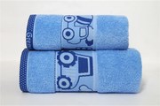 Ręcznik Greno Kids 50X70 Autka niebieski Premium GRENO