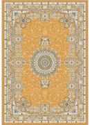 Żółty chodnik Vitaus Luka, 80x200 cm