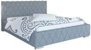 Podwójne łóżko z zagłówkiem 140x200 M6-C20