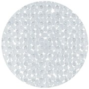 Spirella Antypoślizgowa okrągła podkładka podprysznic RIVERSTONE, przezroczysta, 57 cm