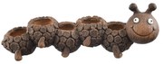InDecor Ceramiczna podstawka pod garnek gąsienicaRona, 64 x 18 x 21 cm