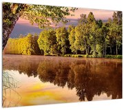 Obraz - Za rzeką (70x50 cm)