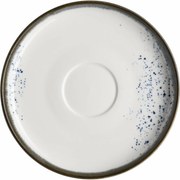 Mäser Podstawka pod filiżankę do kawy Pintar White niebieskie kropki 14 cm, L