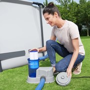 Pompa filtrująca do basenów Flow Clear 5678 l/h przezroczysta BESTWAY