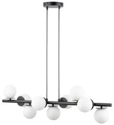 Żyrandol na lince AVOLA 9xG9/12W/230V czarny