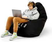 Pufa gamingowa Diablo Chairs, czarna