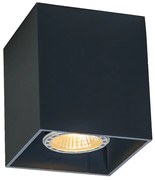 Inteligentny reflektor czarny z WiFi GU10 - Qubo Nowoczesny Oswietlenie wewnetrzne