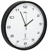 Wiszący zegarek ścienny 31 cm biały + czarny x B6-B65