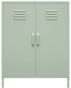 Zielona metalowa szafka 40x102x80 cm Mission District – Støraa