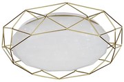LED Plafon SVEN LED/24W/230V złoty