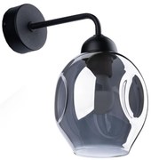 Sollux SL.1143 - Lampa ścienna FILLAN 1xE27/60W/230V czarna