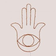 Figura Dekoracyjna Z Podświetleniem Led Yamsa Ciepła Biel - Sklum