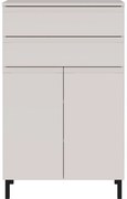 Kremowa wysoka szafka łazienkowa 60x97 cm Salinas – Germania