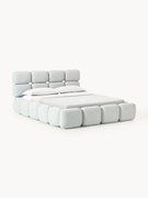 Łóżko tapicerowane Bouclé Tayla