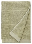 Jasnozielony bawełniany ręcznik kąpielowy frotte 70x140 cm Line – Södahl