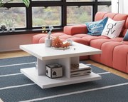 Stolik kawowy Grafi 60x60 biały mat