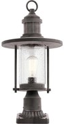 Kichler KL-RIVERWOOD3-M - Lampa zewnętrzna RIVERWOOD 1xE27/60W/230V IP44 czarny
