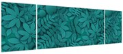 Obraz liści (170x50 cm)