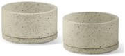 Betonowe doniczki zestaw 2 szt. ø 30 cm Terrazzo – Bonami Selection