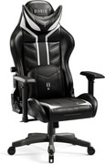Fotel gamingowy Diablo X-Ray 2.0 Small Size, czarno-biały