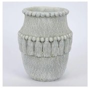 Dekoracyjny dzban szary 25,5x20,5 cm